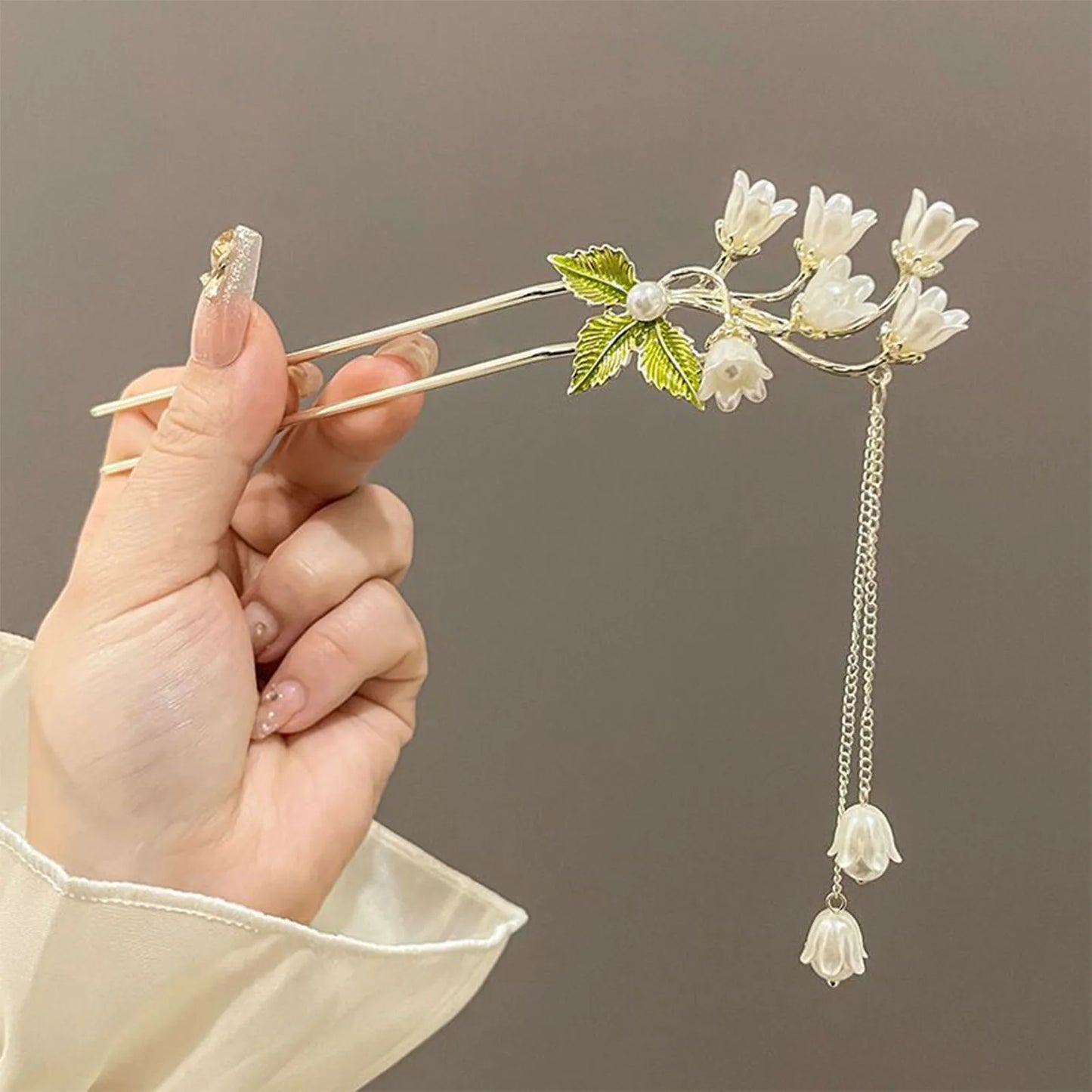 Pearl Rhinestone Flower Hairpins Hair Accessories Pearl Hairpins Flower Hair Pins Hair Ornaments Hair Stick