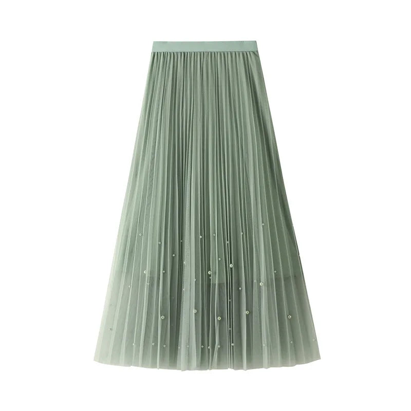Vintage Long Skirt Ethnic Style