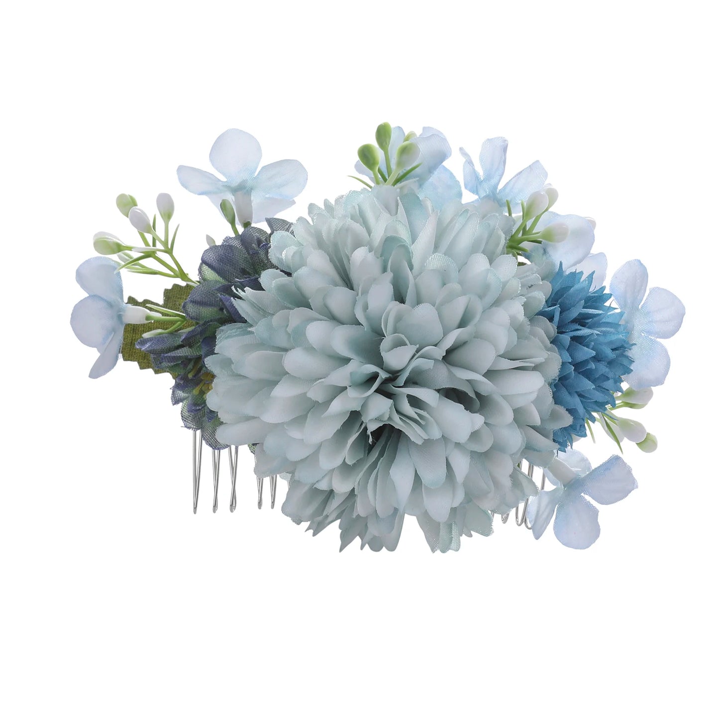 Flower Hair Comb Hairpin Bouquet Headdress Hair Combs Hair Accessories for Women Girls Floral Hairpins