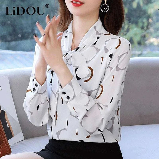 Chiffon Lantern Sleeve