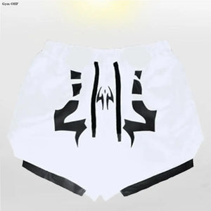 Jujutsu Kaisen Anime Compression T Shirt Suits Men's 2 In 1 Shorts Sport Running Jogging Gym Tracksuit Men Clothing Rashgard MMA