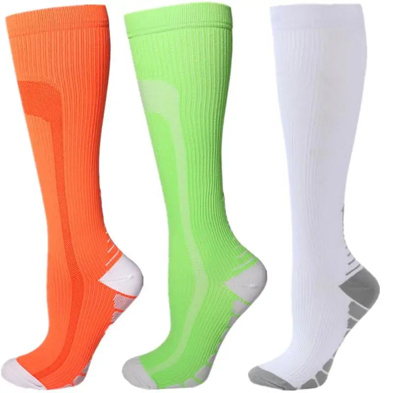 Compression Socks Knee High 20-30 Mmhg Fit Medical Edema Diabetes Varicose Veins Running Marathon Compression Sports Socks