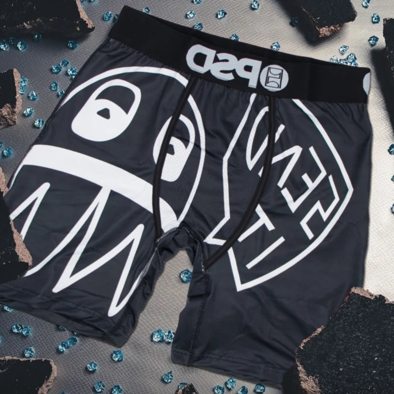 Sexy Men Boxer Underwear Breathable Mens Boxershorts Men's Underpants Plus Size Fashion Printed Man Boxers Briefs Trunks