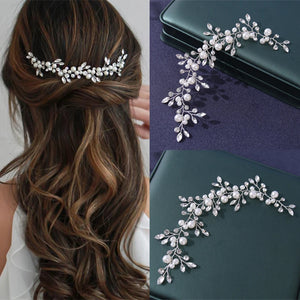Pearls Crystal Handmade Headbands Fashion Hair Accessories Hairbands Rhinestone Head Jewelry