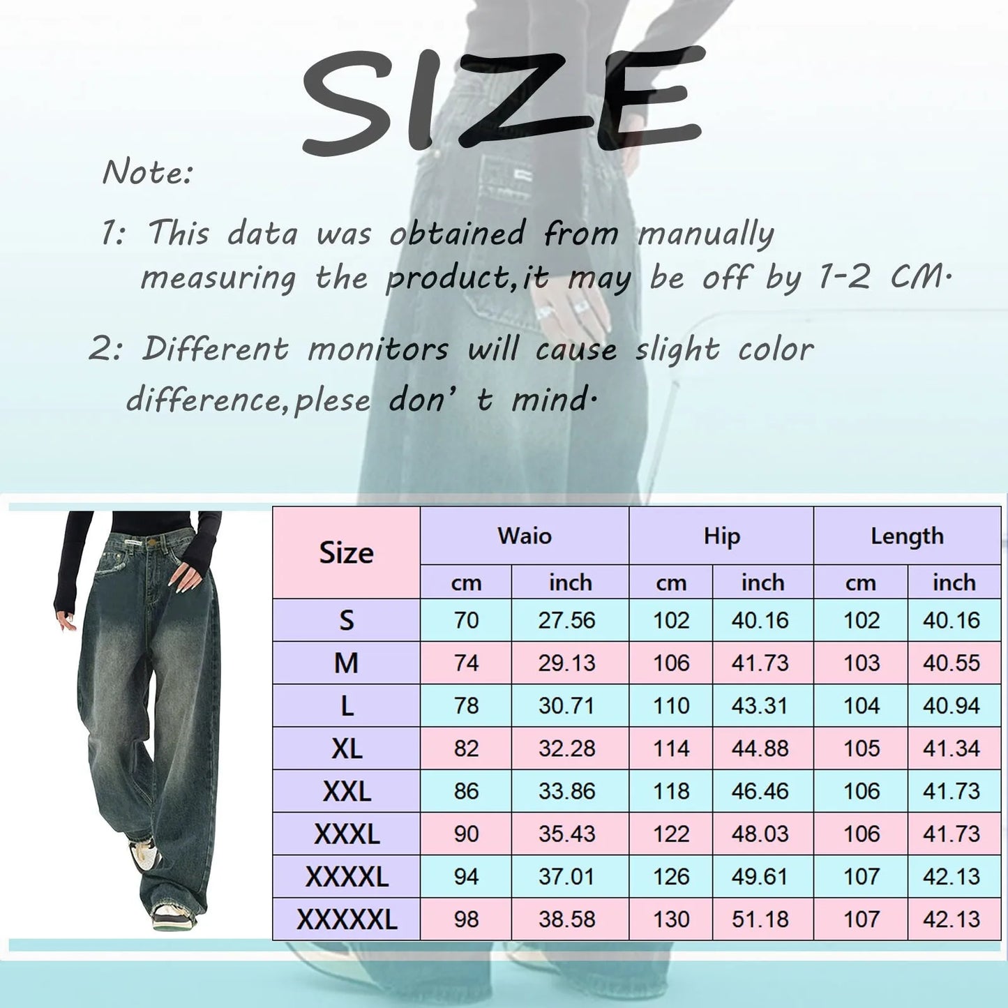 Streetwear Fashion Vintage Denim Jeans Women Baggy Jeans Trousers With High Waist Loose Straight Leisure Trousers