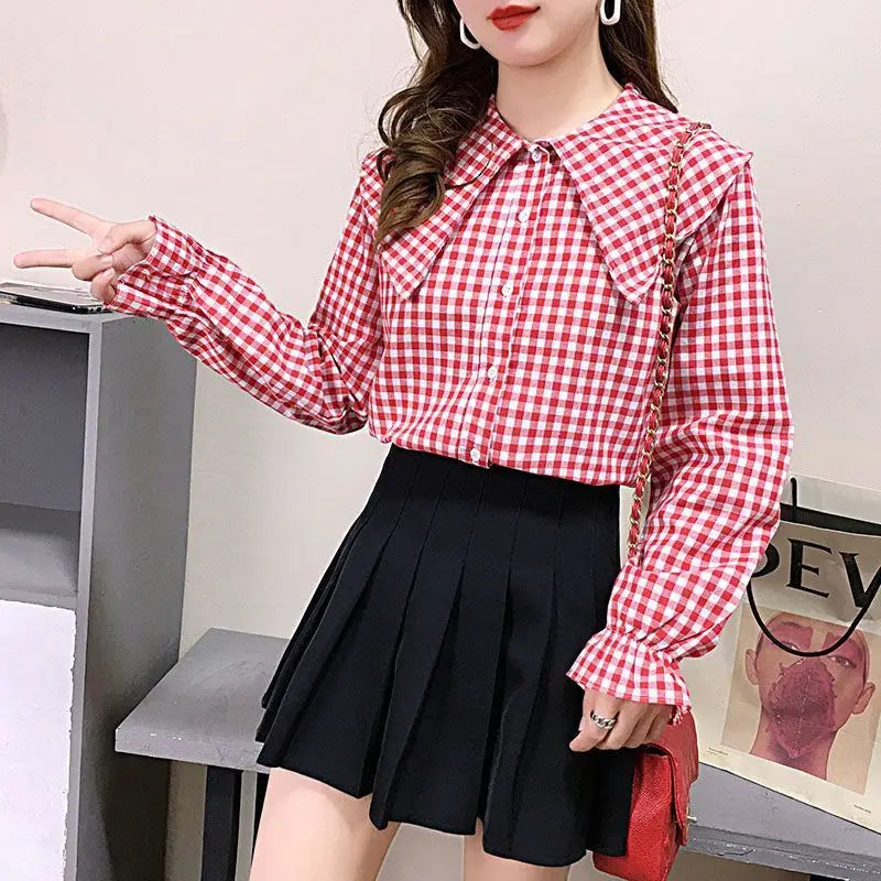 Chiffon Blouses  Peter Pan Collar