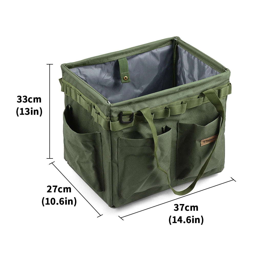 Camping Bag Collapsible Camping Gear  Storage Bag Box Carry Case