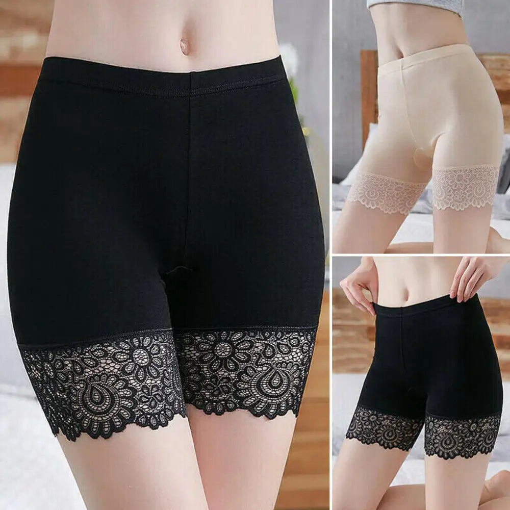 Women Shorts Underwear Safety Pants High Waist Shorts Under The Skirt Cotton Seamless Panties Casual Breathable Briefs