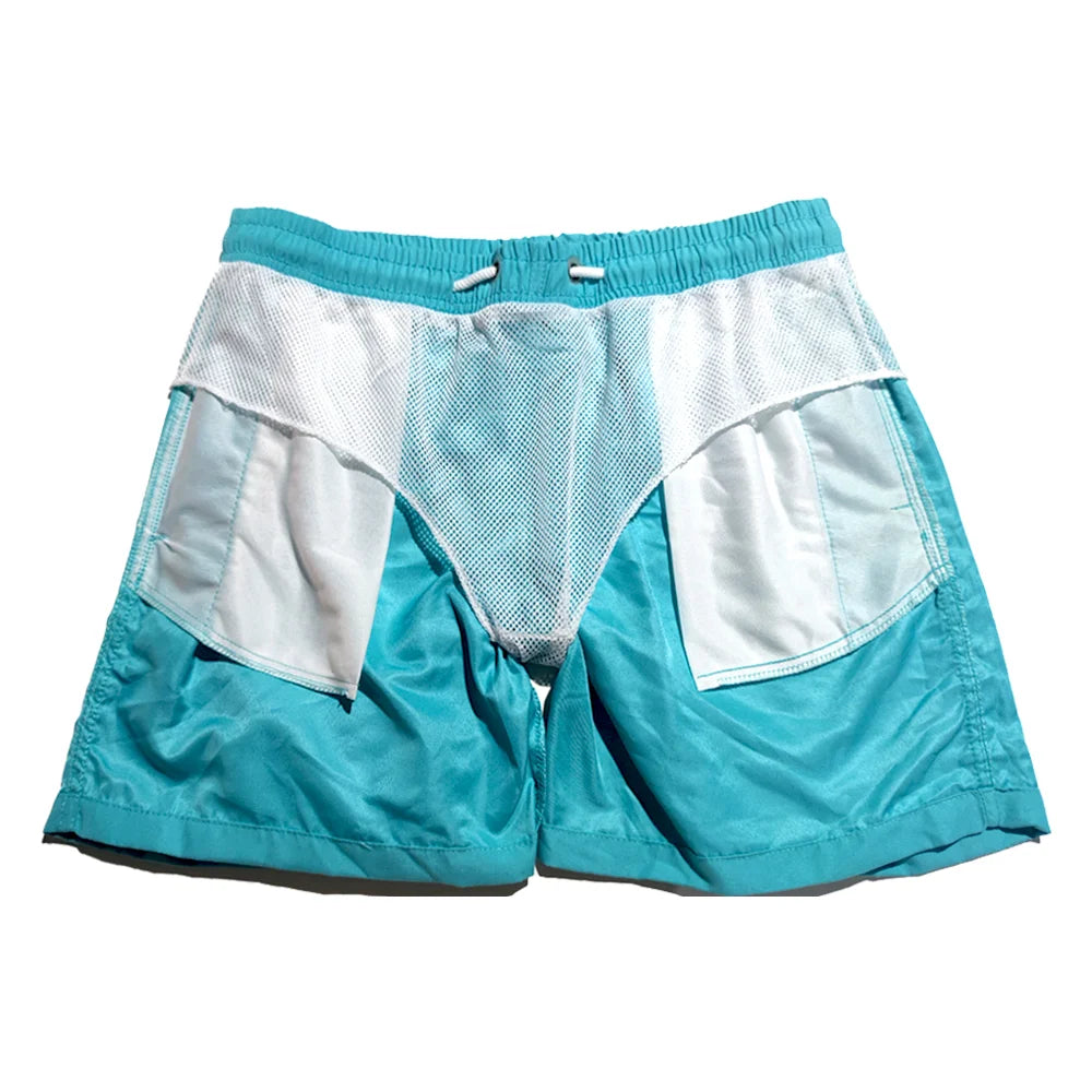 Men's Quick Dry Board Shorts Swim Trunks Bathing Suit Breathable Drawstring With Pockets for Surfing Beach Casual Summer