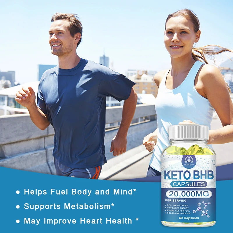 Keto Supplement Capsules – 3-Pack, 60 Count