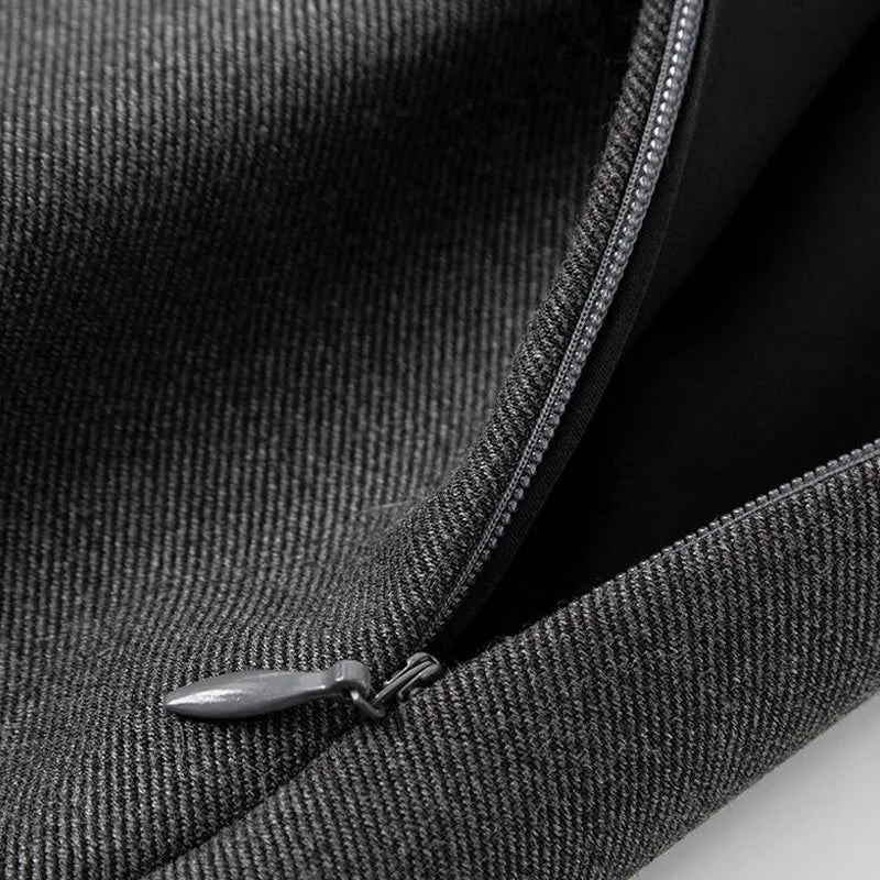 Fishtail High Waist Pleated Skirt