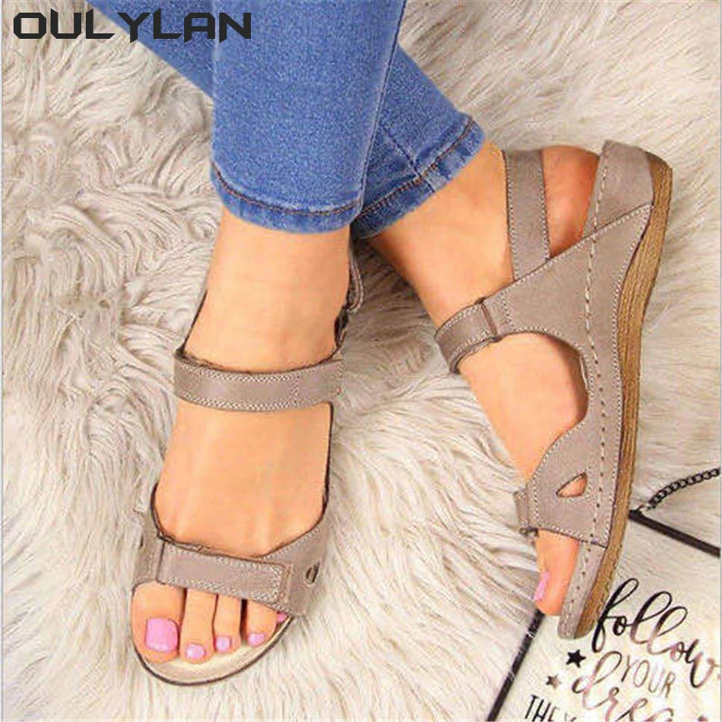 Summer Sandals  Outdoor Beach  Shoes Casual Gladiator Platform Shoes