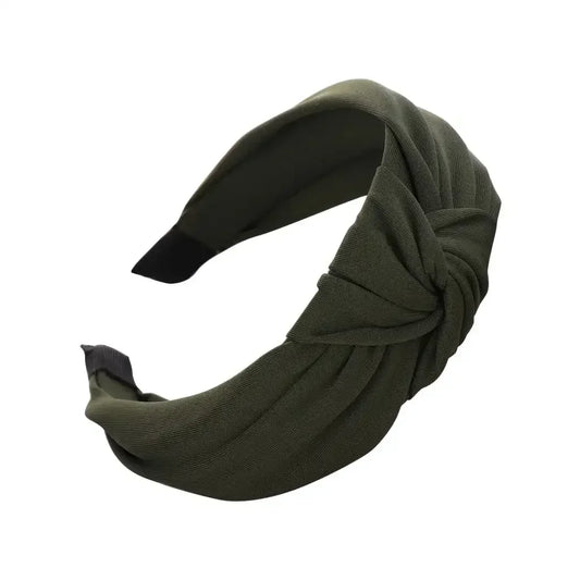 Bow Knot Solid Hairband