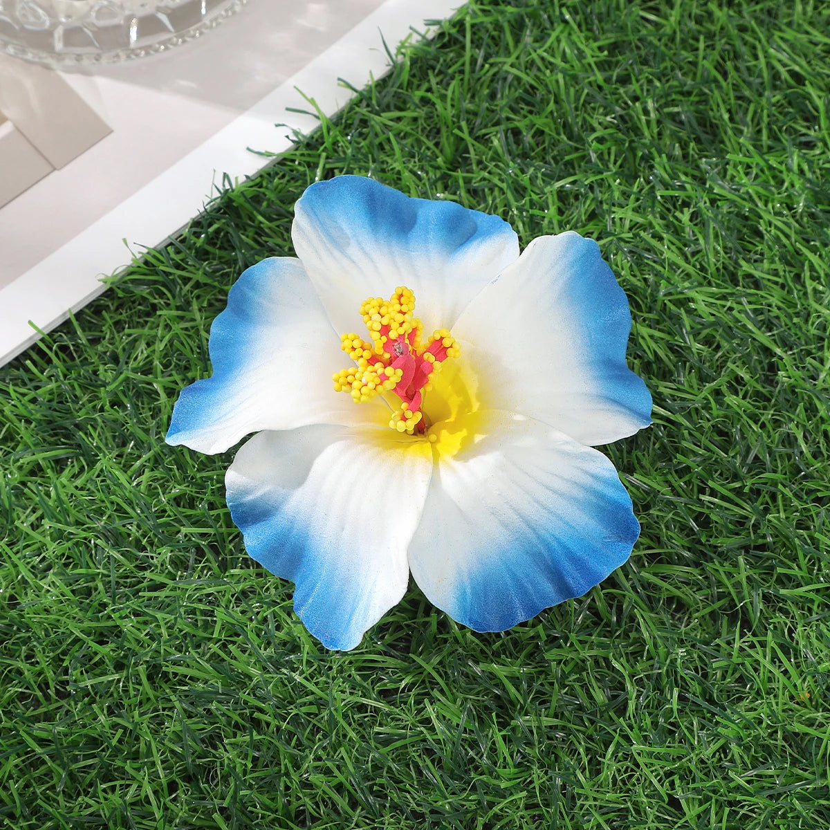 Orchid Flowers Hair Clips Bohemian Small Hairpin Barrette Beach Wedding Flower Women Holiday Hair Clip Hair Accessories