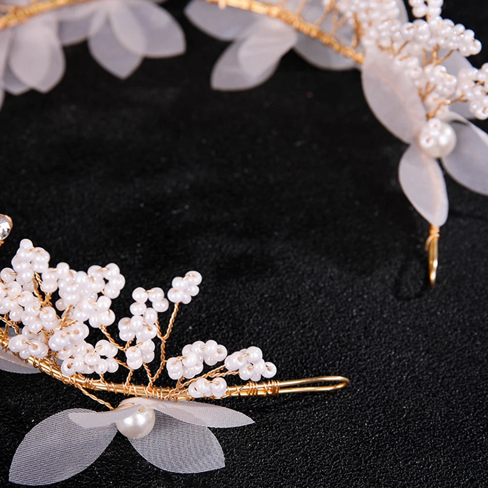 Handmade Hair Accessories Fairy Hair Hoop and Dangle Earrings Hair Band Accessories