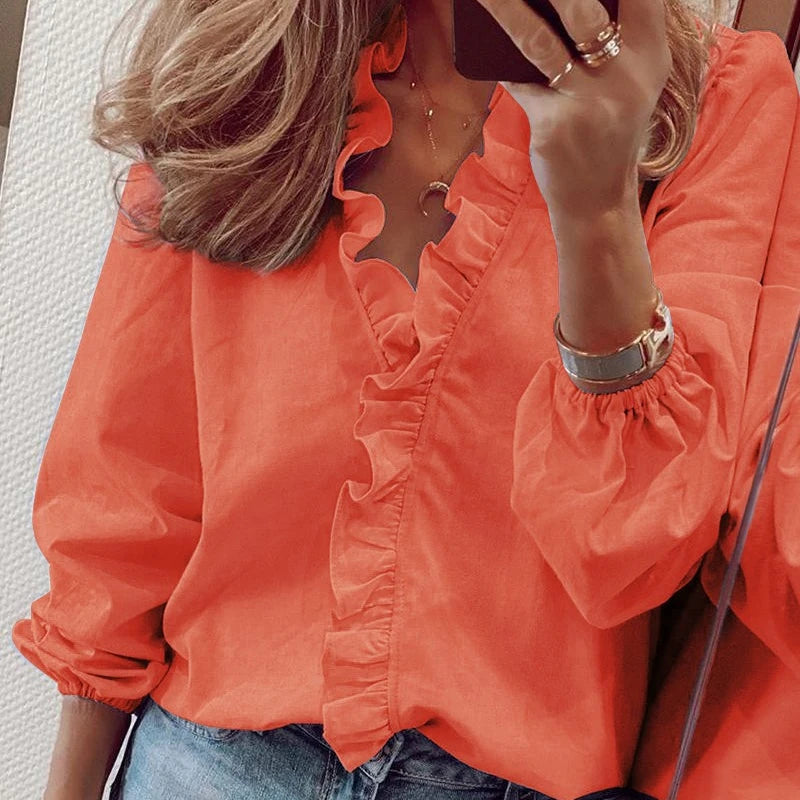 Casual Loose Vintage Blouses