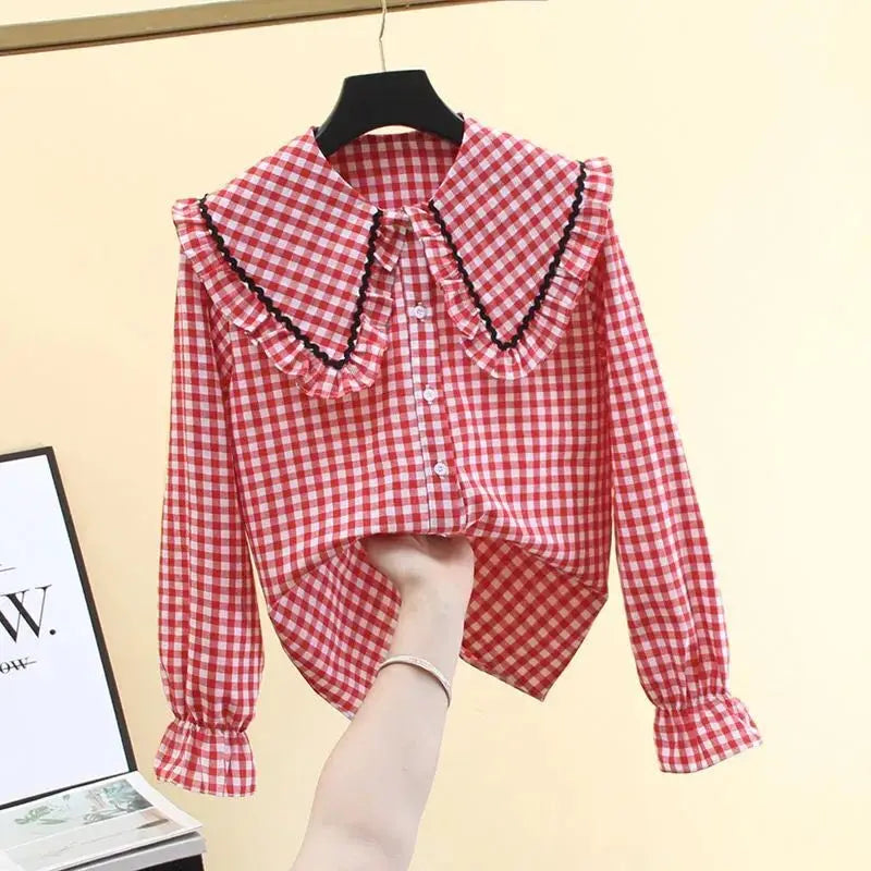 Chiffon Blouses  Peter Pan Collar
