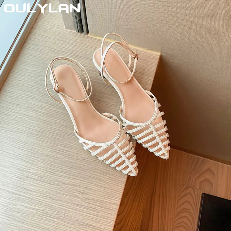 Fashion Pointed Toe Shoes High Heels