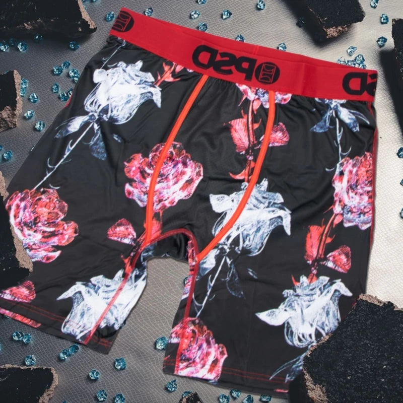 Sexy Men Boxer Underwear Breathable Mens Boxershorts Men's Underpants Plus Size Fashion Printed Man Boxers Briefs Trunks