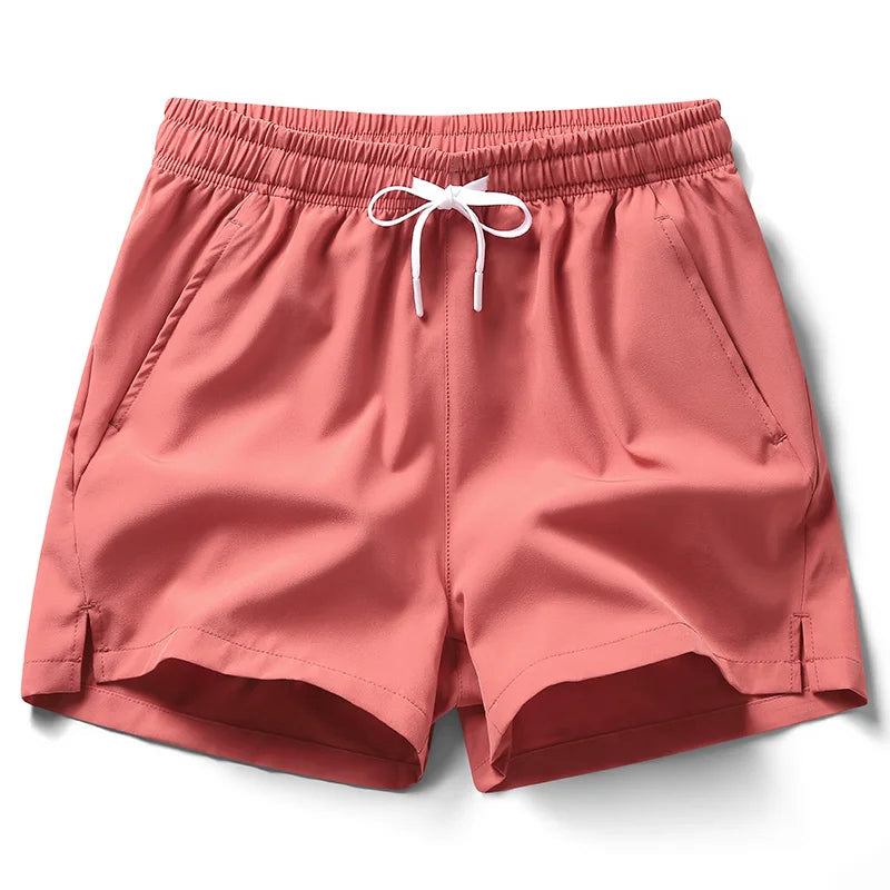 hot selling sports shorts, running pants, three piece pants, men's and women's zippered pockets, couple's shorts