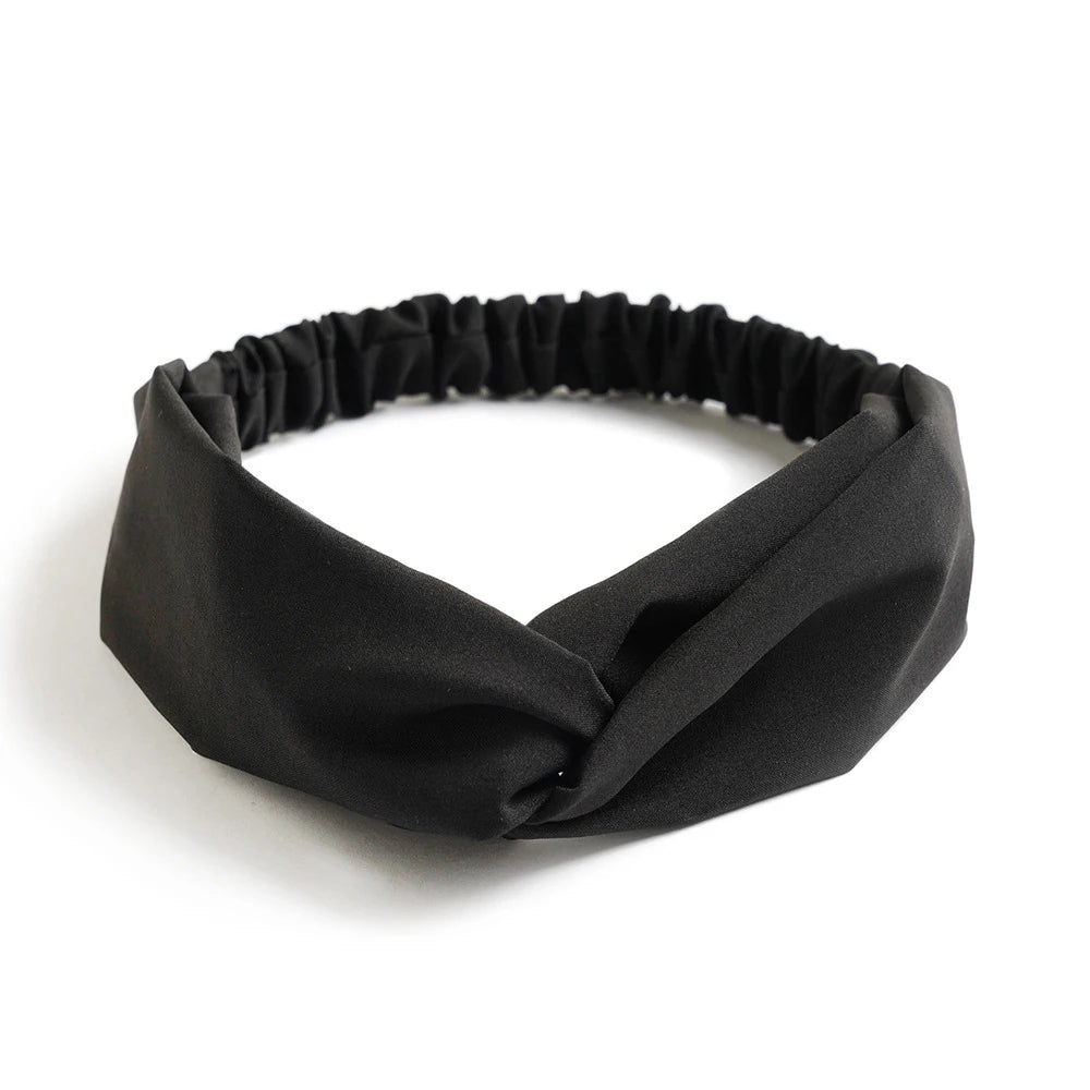 Fashion Women Summer Bohemian Hair Bands Print Headbands Vintage Cross Turban Bandage Bandanas Hair Bands Hair Accessories