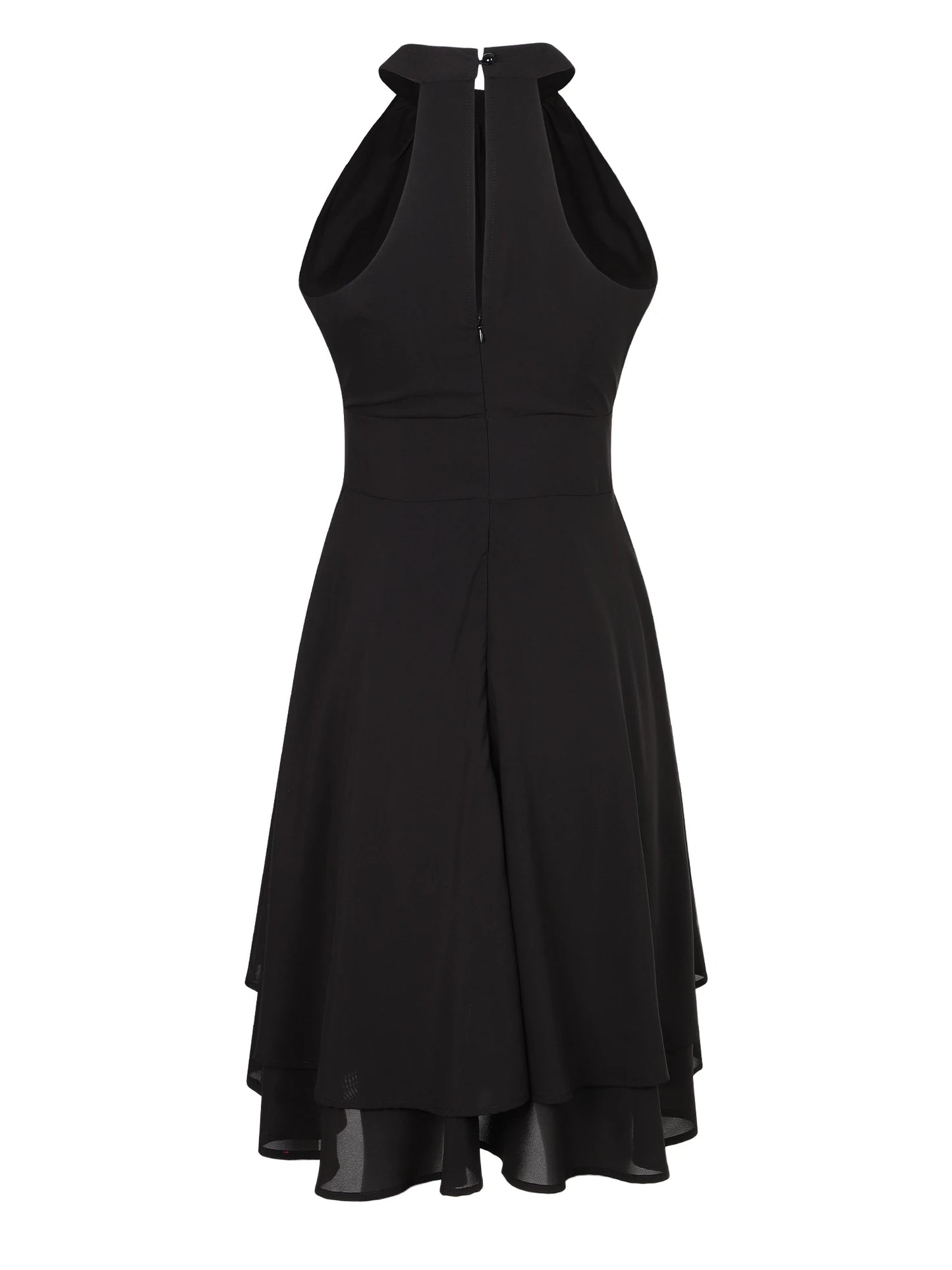 Halter Sleeveless Waist Dress