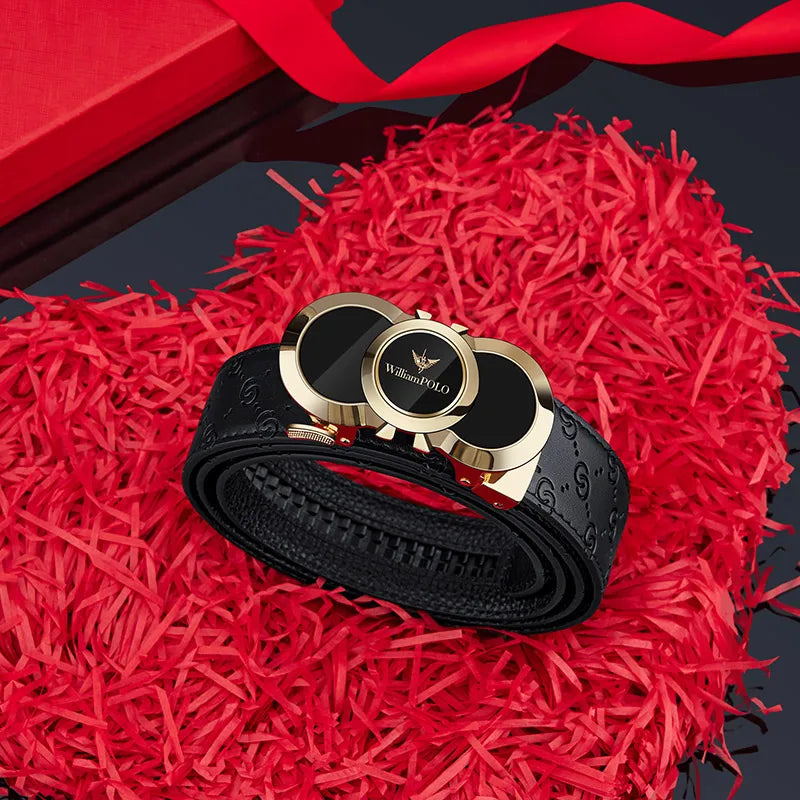 Fashionable high-end belt, automatic buckle, Casual and personalized belt