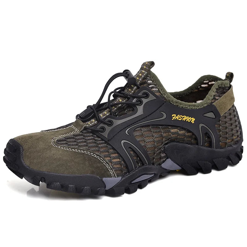 Outdoor Breathable Hiking Shoes Men Women Sports Hollow Out Wading Shoes Fishing and River Tracing