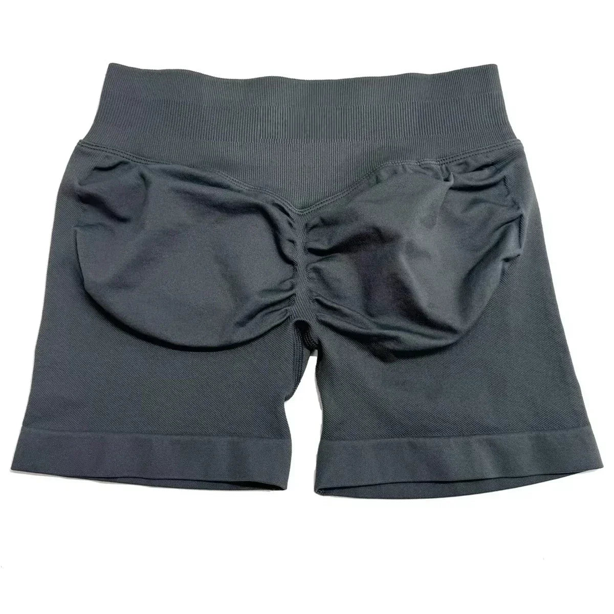 Impact Shorts 4.5 With Logo Low Ribbed Band Yoga Shorts Seamless  Workout Gym Shorts Running Shorts