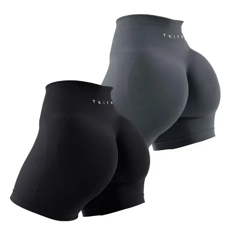 Contour Shorts Soft Workout Tights Fitness  Yoga Shorts Gym Wear Biker Shorts