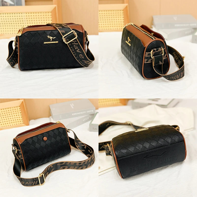 Luxury High Quality Women Messenger Bag Famous Designer Shoulder Bags Fashionable Trendy Crossbody