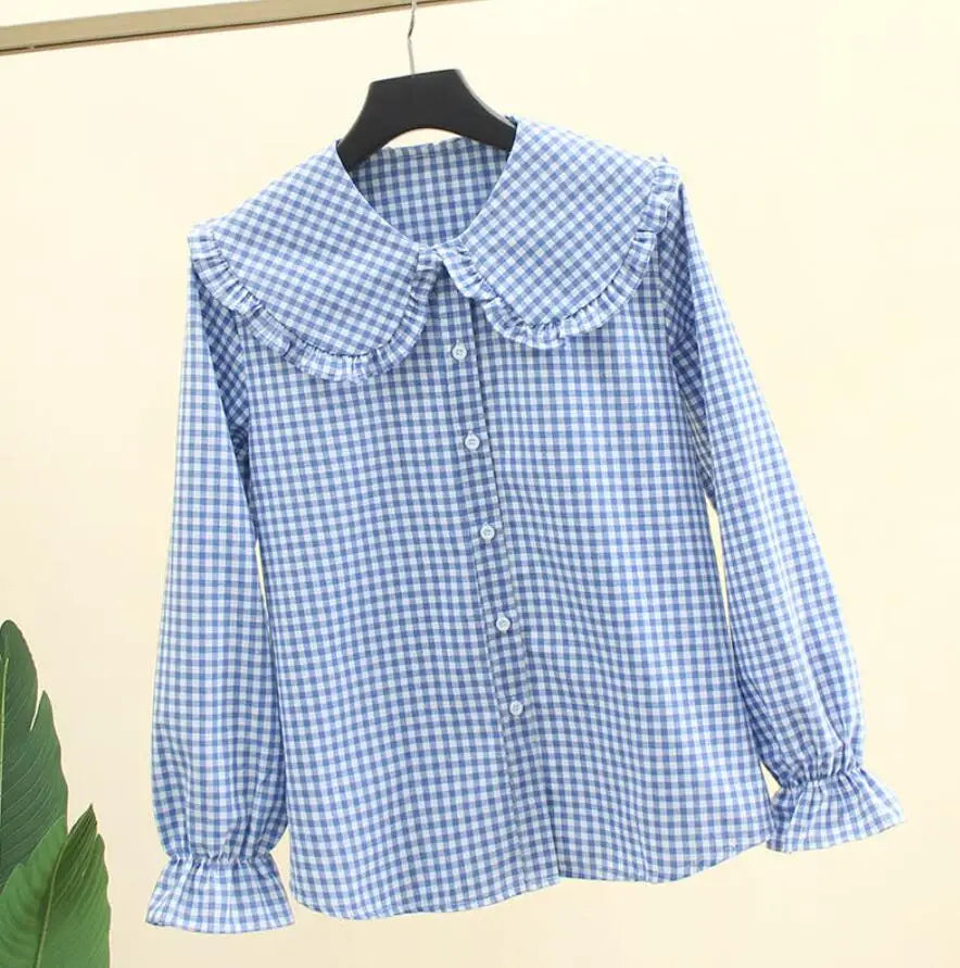 Chiffon Blouses  Peter Pan Collar