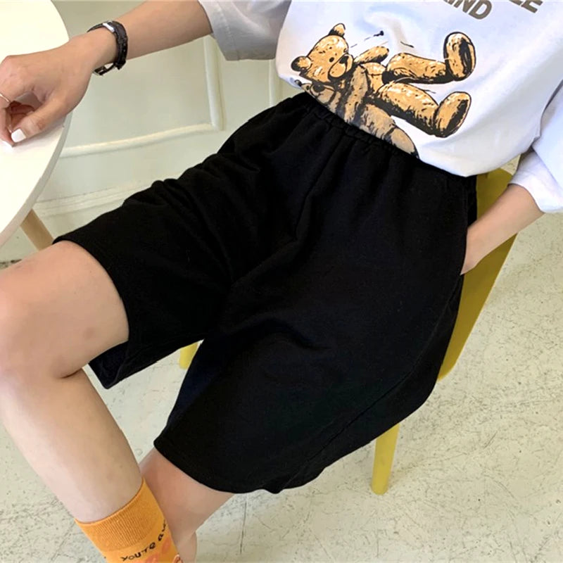 Cross-border wish explosion shop Europe and the United States loose fashion shorts women's