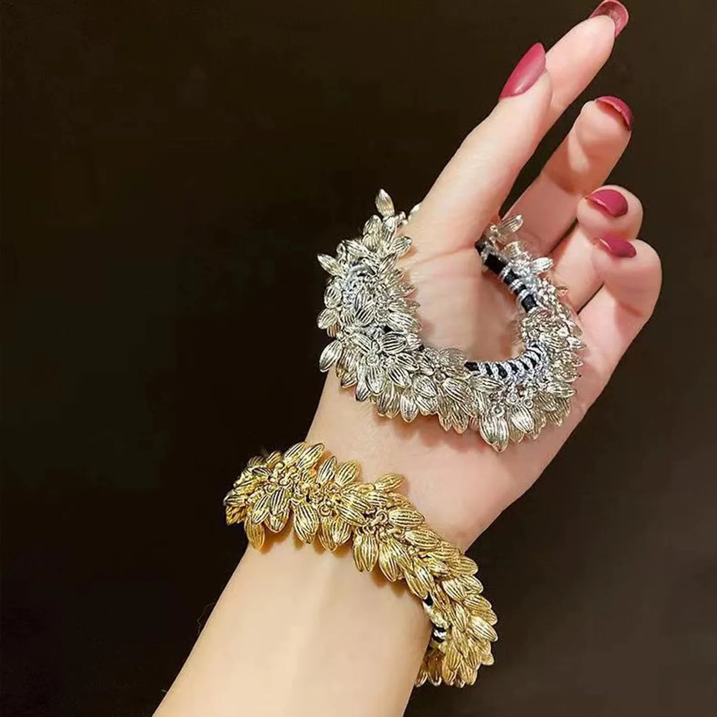 2 Pcs Wheat Hair Ties  Boho Hair Tie