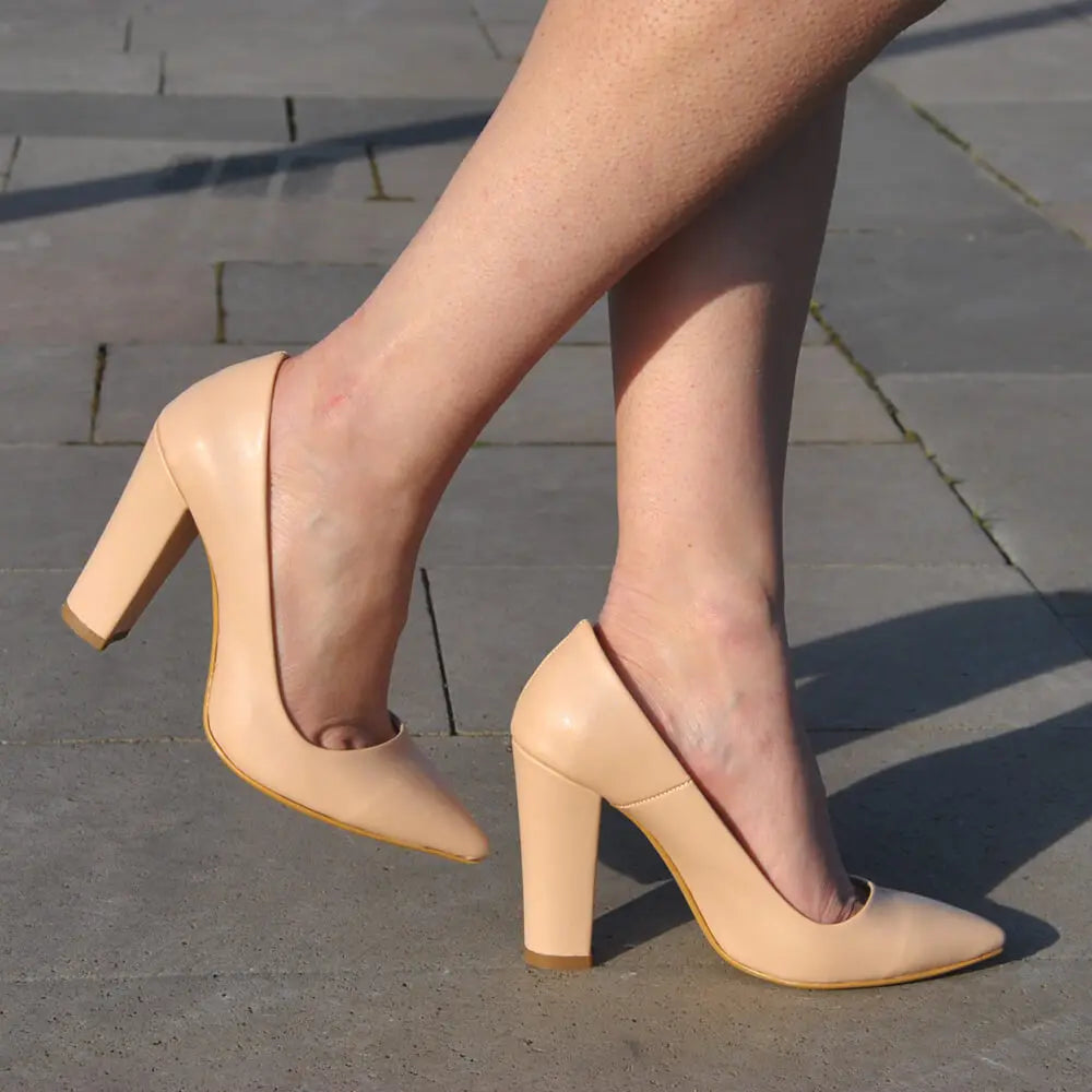 Big Size 34-45 Thick Heel Women Shoes Chunky Heel for Women Fashion Ladies Block Heel
