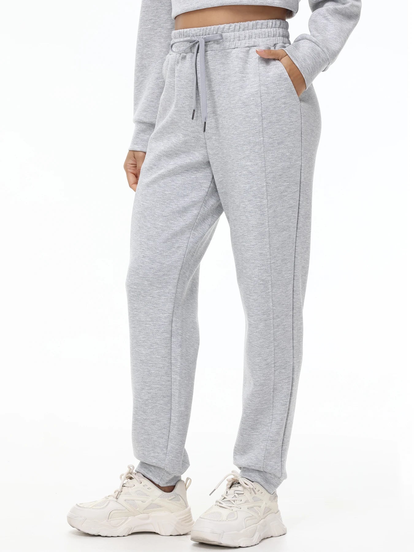 Jogger Pants with Pockets Workout Sweatpants Athletic Track Golf High Waisted