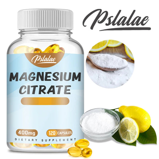 Magnesium Citrate – 120 Count – Essential Mineral Supplement