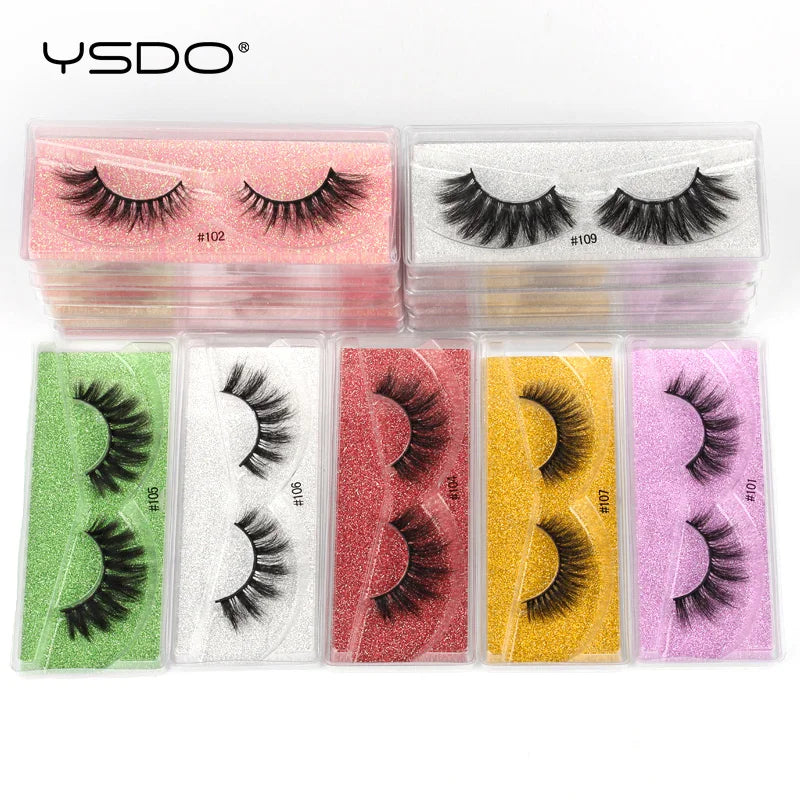 3d Mink Eyelashes Natural Mink Lashes False Eyelashes