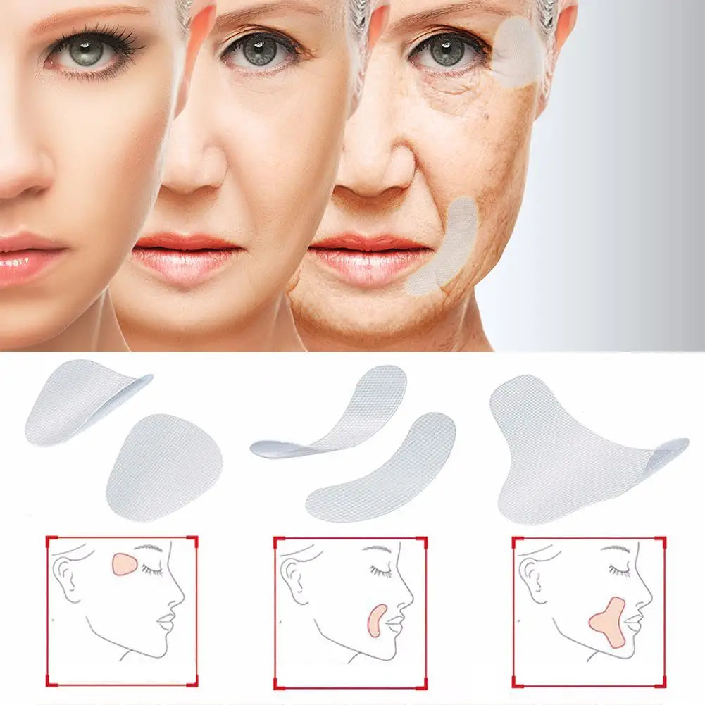 12/24/27pcs Thin Face Stickers  Anti-Wrinkle Anti-aging Patches