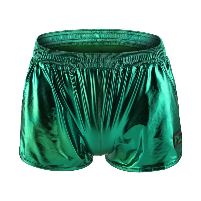 Men (or women) Casual Shorts Bling Bronzing Pocket Summer Boxer shorts Sports Jogging Fitness
