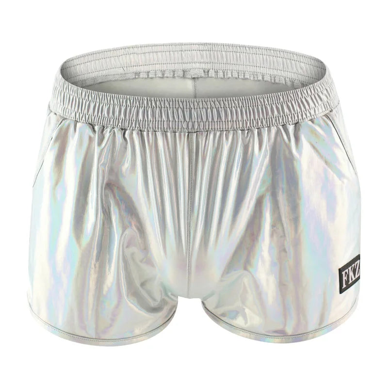Men (or women) Casual Shorts Bling Bronzing Pocket Summer Boxer shorts Sports Jogging Fitness
