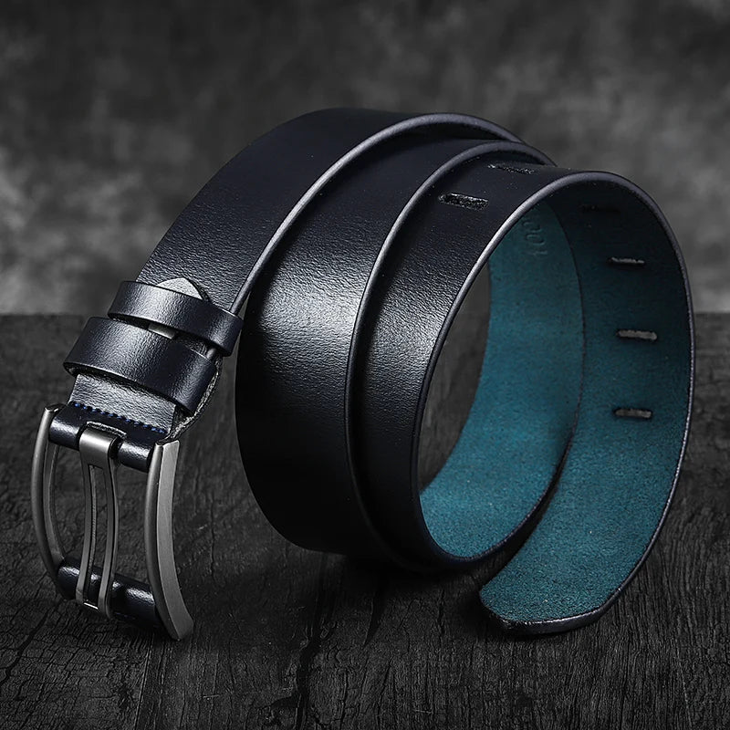 Genuine Leather Belt High Quality  Vintage  90-125CM