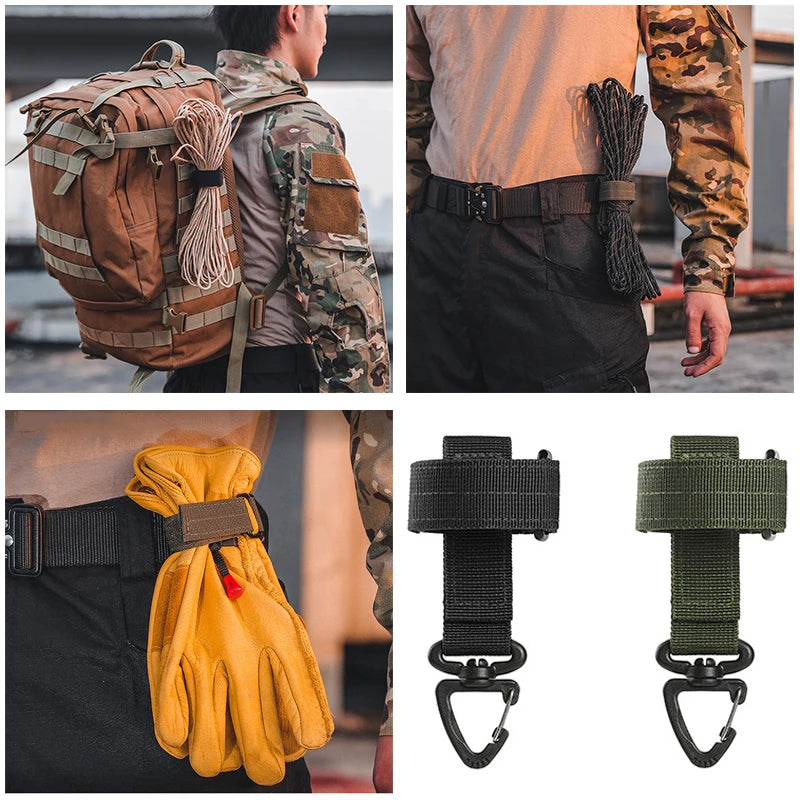 4.3cm Military Belt 1200D Strong Soft Nylon Wide Belt Rust-Proof Metal Buckle Tactical