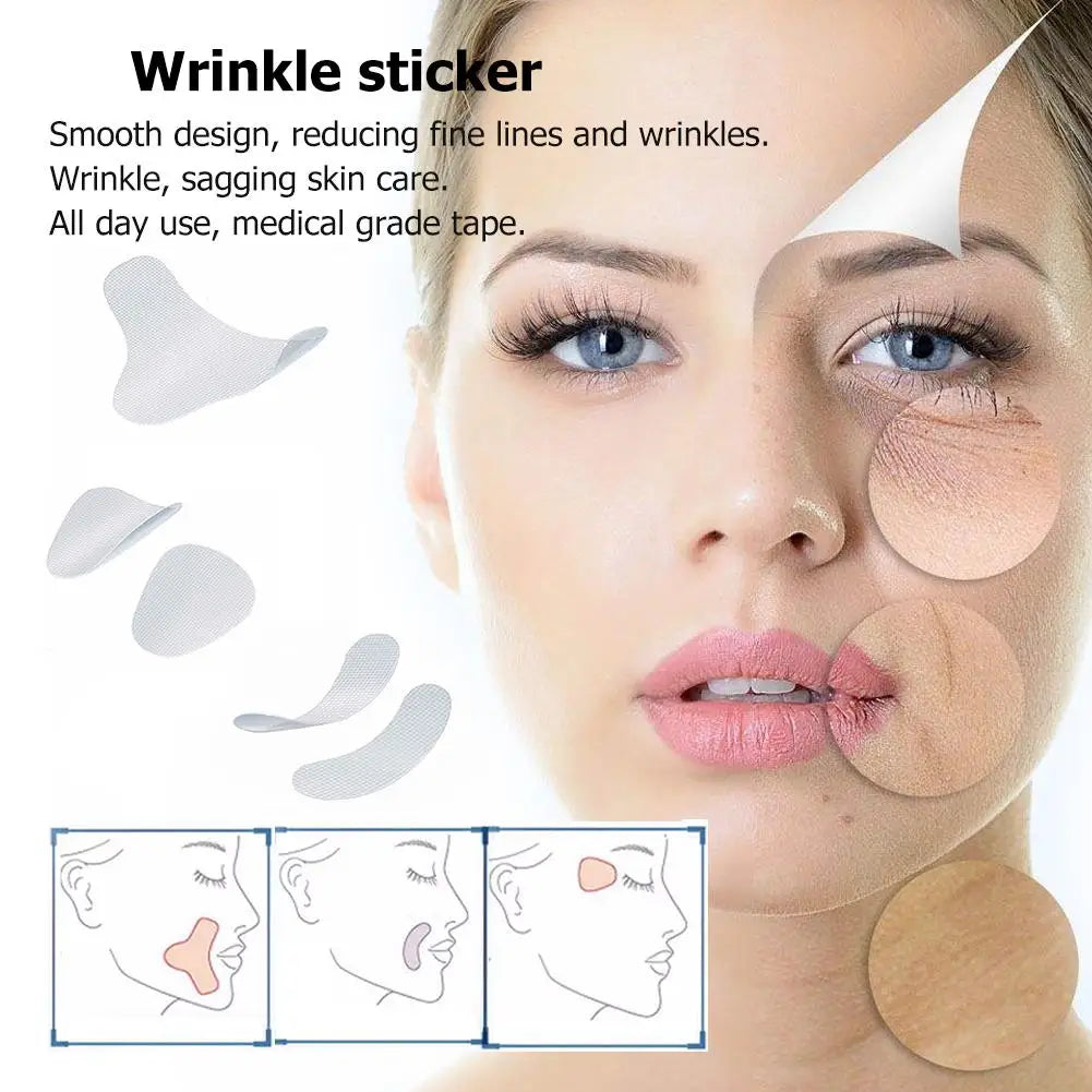 12/24/27pcs Thin Face Stickers  Anti-Wrinkle Anti-aging Patches
