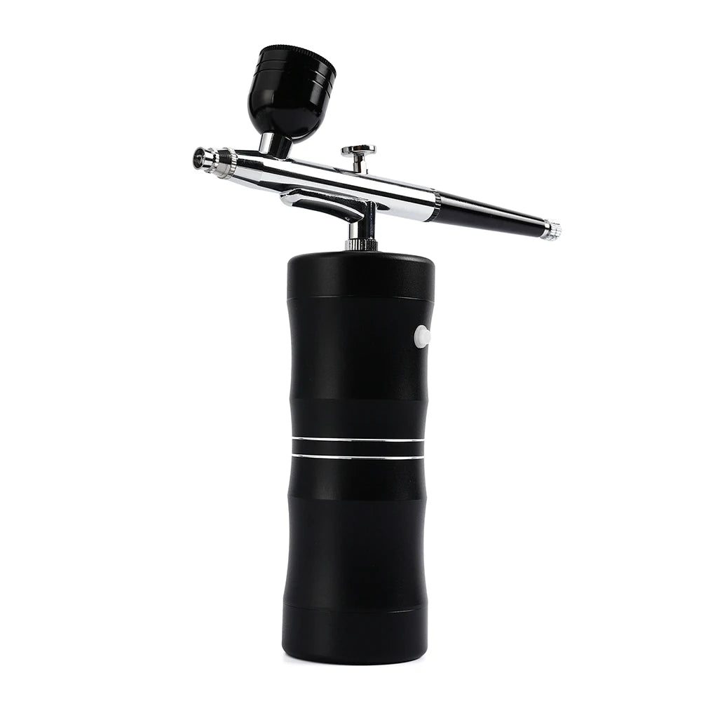 Top 0.3mm Mini Air Compressor Kit Air-Brush Paint Spray Gun Airbrush For Nail Art Tattoo Craft