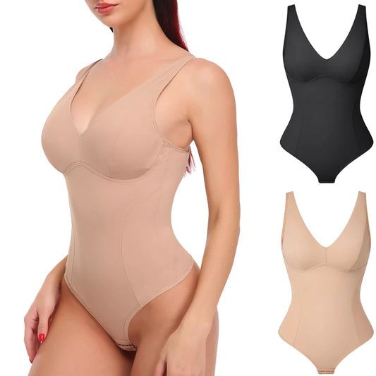 Slimming  Bodysuit  Body Shaper Waist Trainer  Shapewear  with Padded Bra