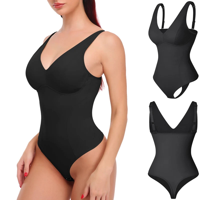 Slimming  Bodysuit  Body Shaper Waist Trainer  Shapewear  with Padded Bra