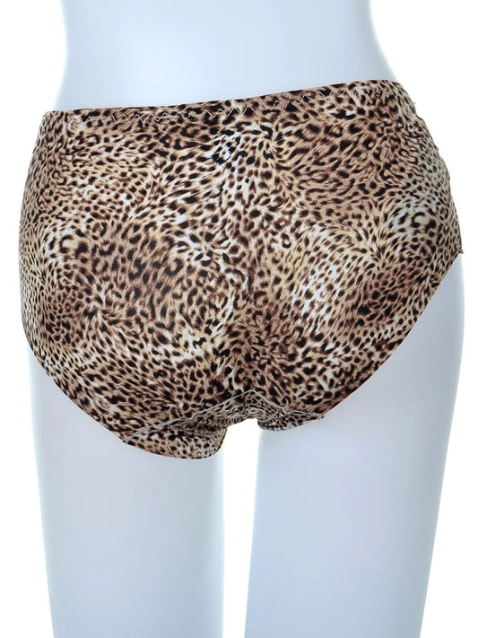 Animal  Print Lingerie Underwear Brief
