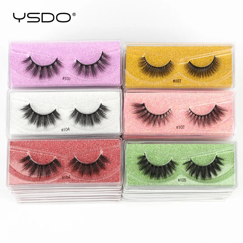 3d Mink Eyelashes Natural Mink Lashes False Eyelashes