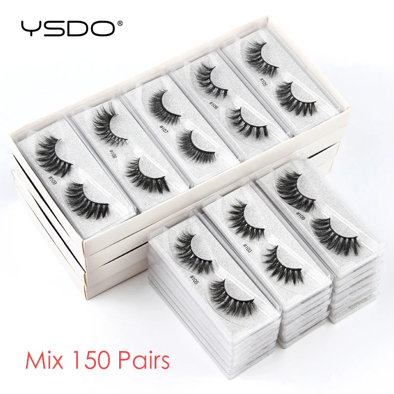 3d Mink Eyelashes Natural Mink Lashes False Eyelashes